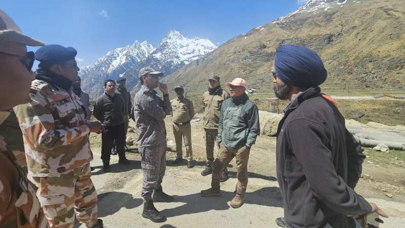 चमोली: एनडीएमए की टीम ने किया माणा हिमस्खलन क्षेत्र का स्थलीय निरीक्षण